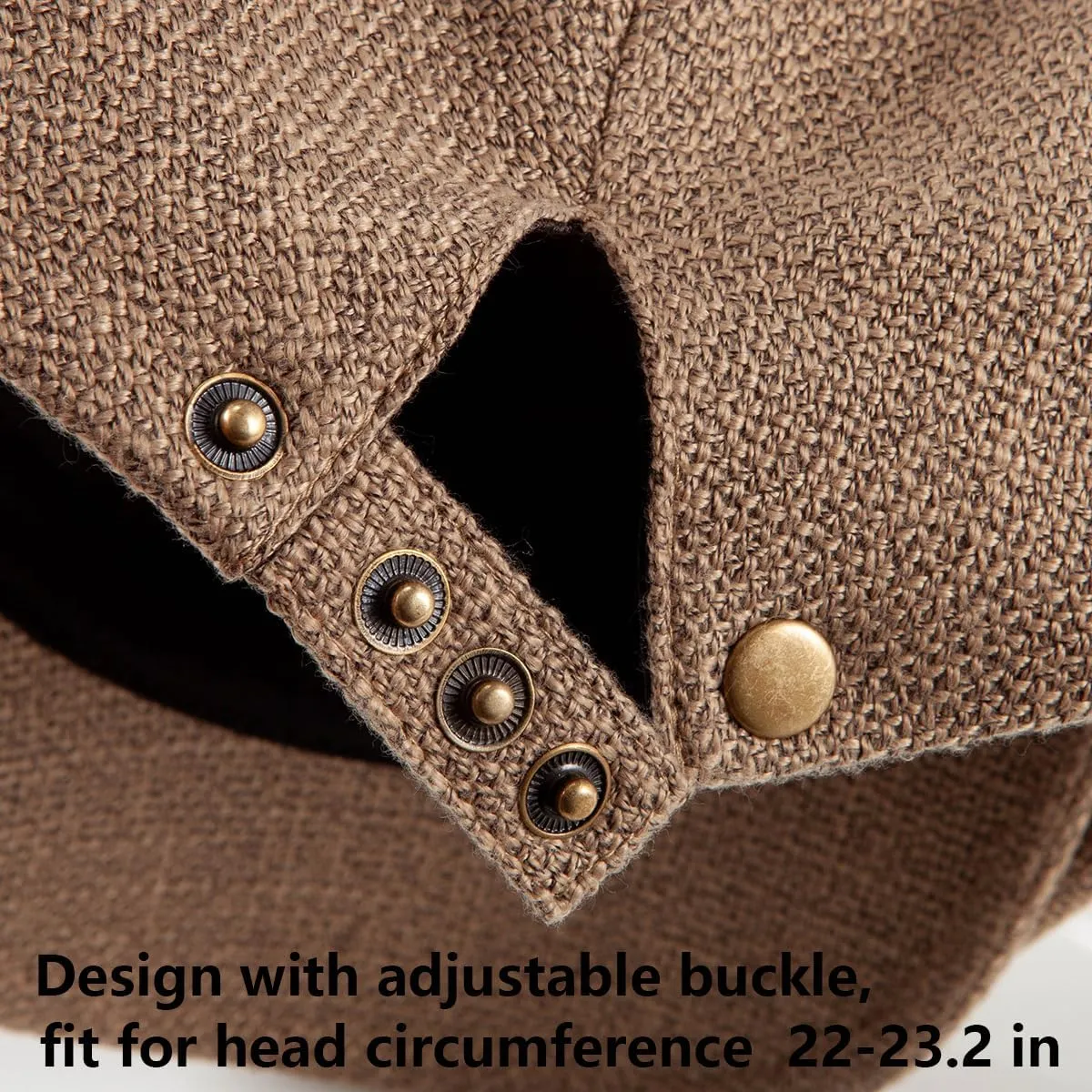 Classic Solid Flat Cap Newsboy Hats for Men Cabbie Driving Scally Adjustable