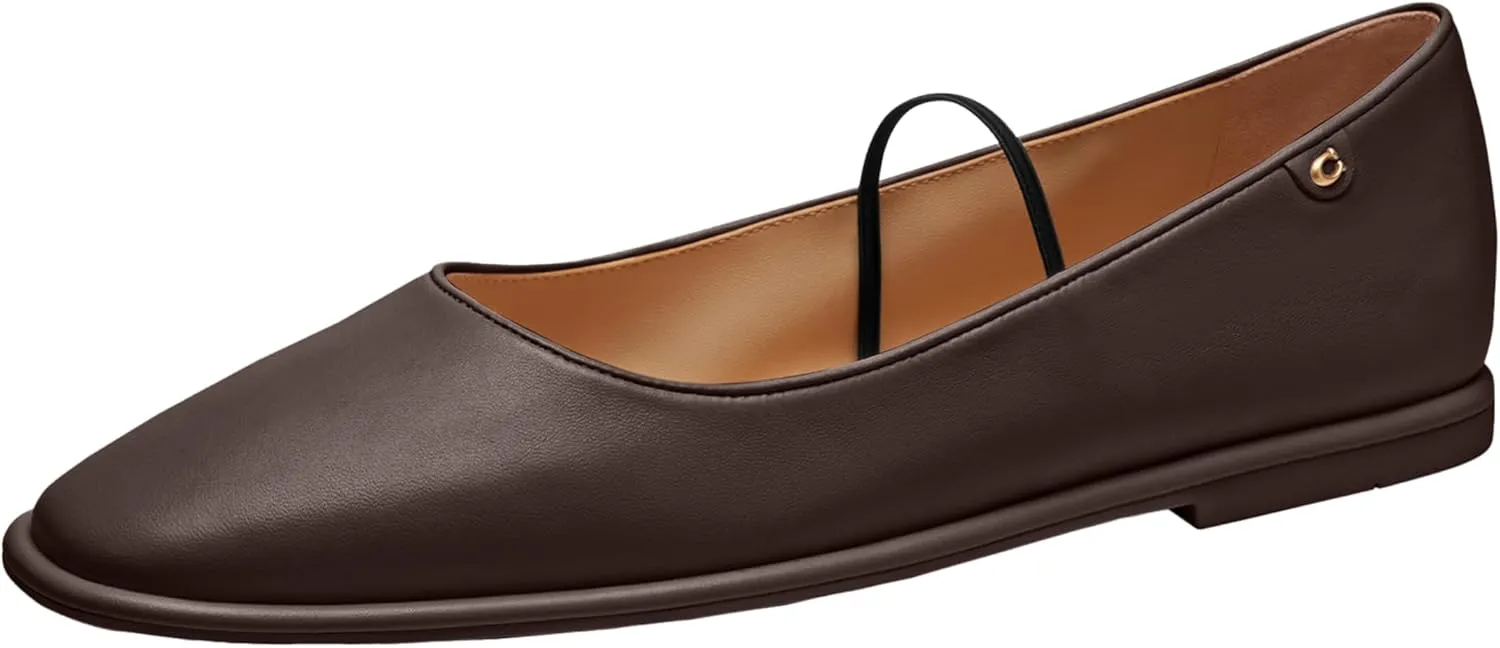 Coach Women's Emilia Mary Jane Ballet Flat