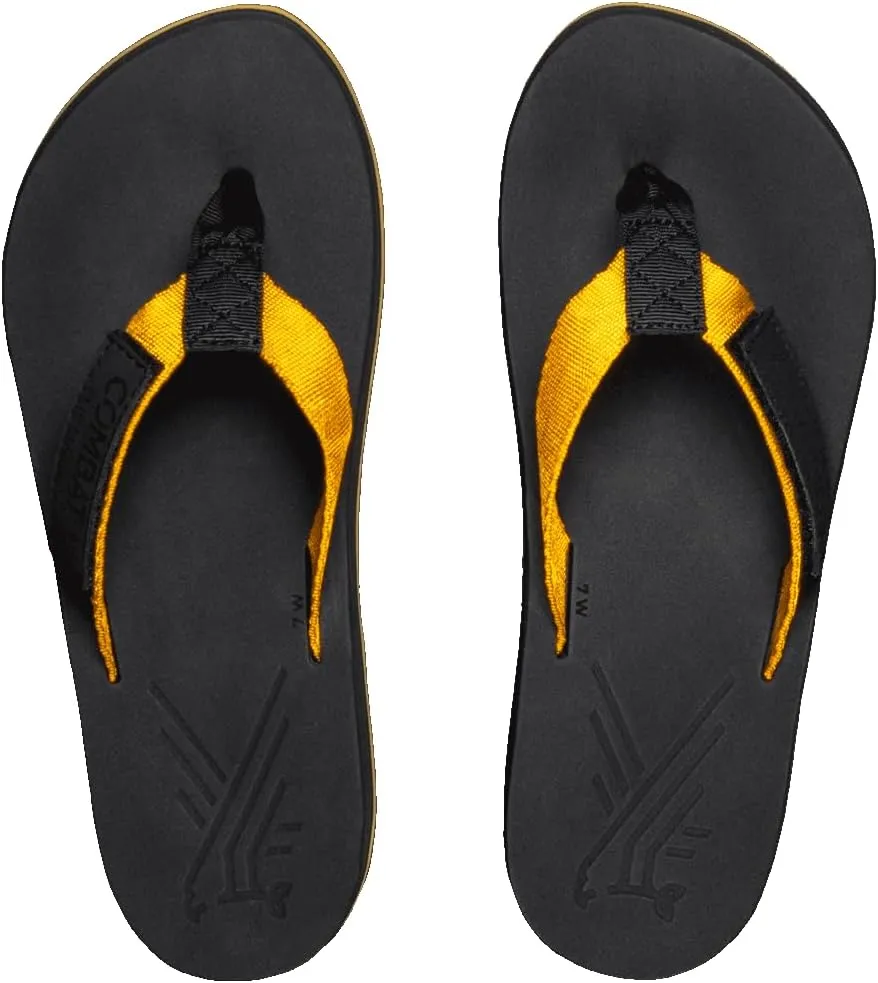 Combat Flip Flops Women's Static Line Yellow Floperator