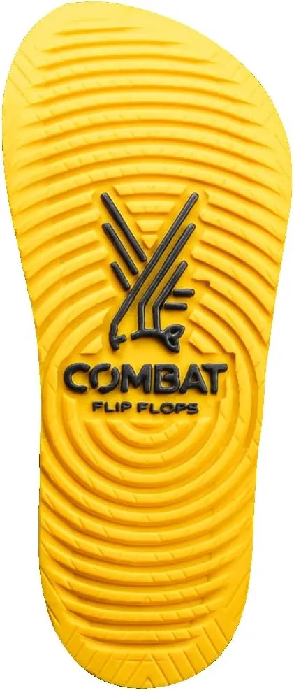 Combat Flip Flops Women's Static Line Yellow Floperator