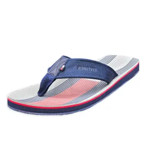 Comfort Dark Tommy Textile Casual Rubber All-in-one Sandals Slip In Power-efficient Hilfiger Blue Dramo