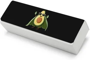 Cool Avocado Glasses Case Hard Shell Eyeglass Case Holder Clamshell Sunglasses Case Eyeglasses Box