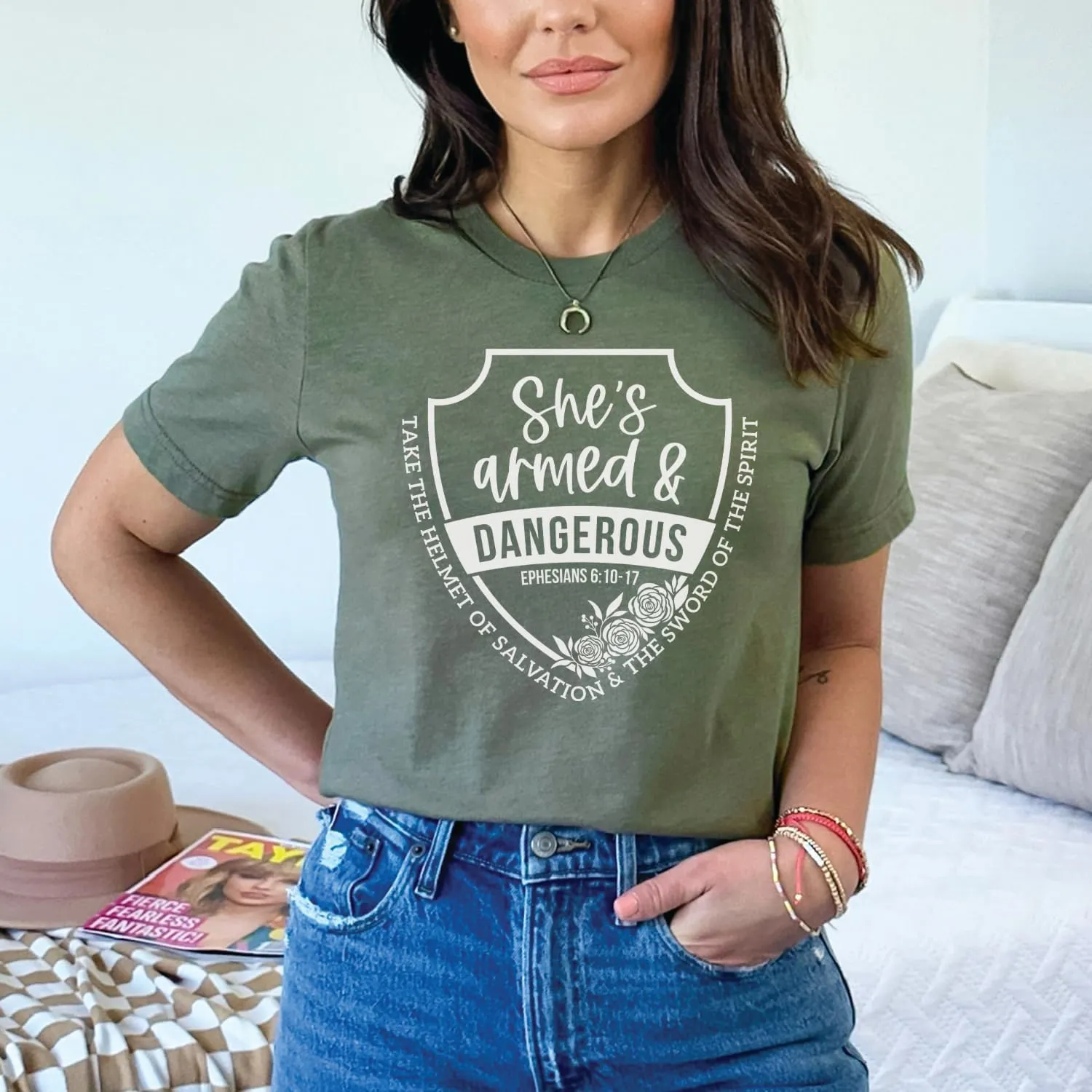 Corinthian's Corner | Christian Shirts for Women | Religious Graphic Tees | Christian Gifts