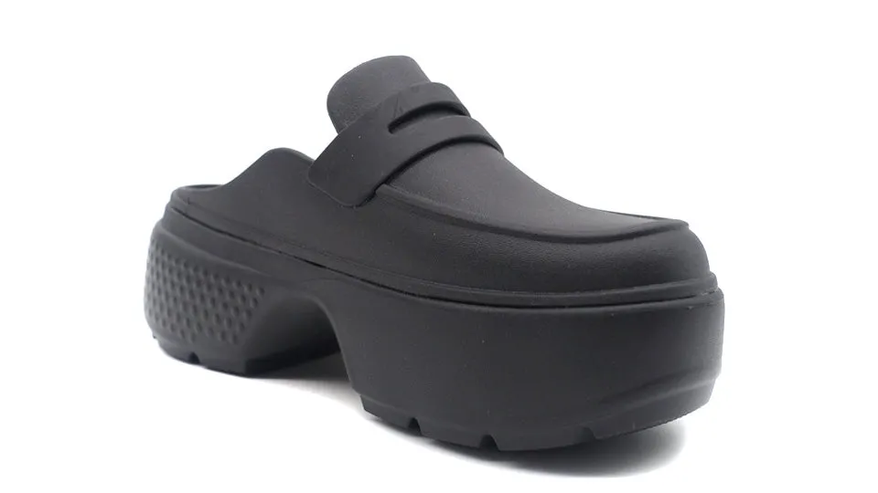 crocs STOMP LOAFER BLACK/BLACK