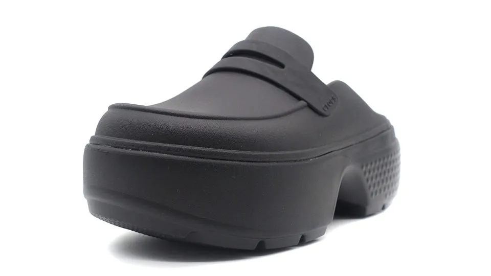 crocs STOMP LOAFER BLACK/BLACK