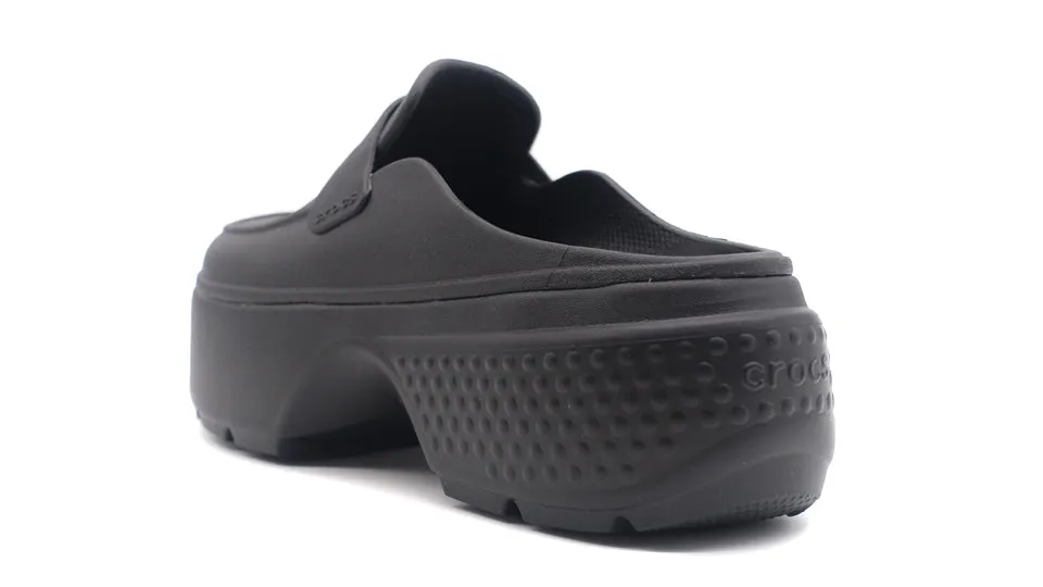 crocs STOMP LOAFER BLACK/BLACK