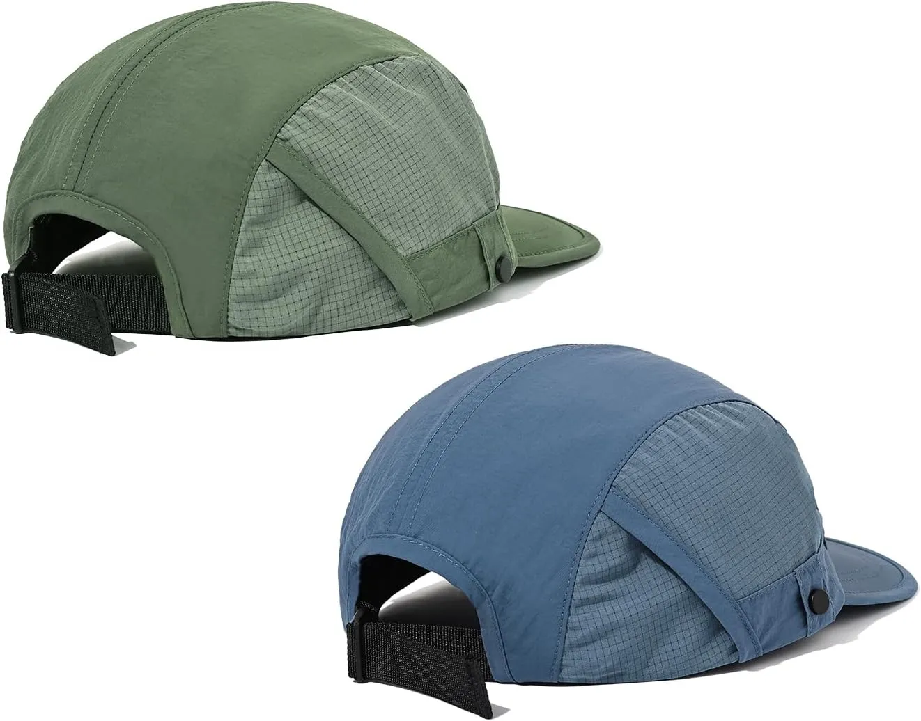 Croogo Quick Dry 5 Panel Baseball Cap Lightweight Flat Brim Trucker Hats Dad Hat Summer Sports Caps Umpire Sun Hats