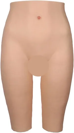 Crossdresser Silicone Pants Fake Vagina Shorts Hiding Gaff Boxer Briefs for Transgender Underwear Ladyboy