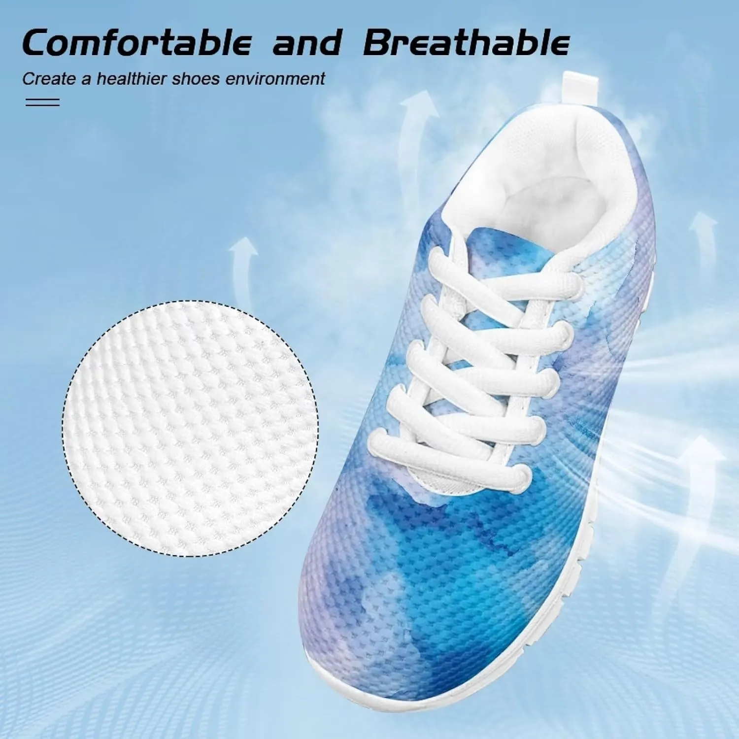 Cumagical Kids Running Shoes Lightweight Breathable Sports Casual Wear Enhanced Cushioning for Active Kids