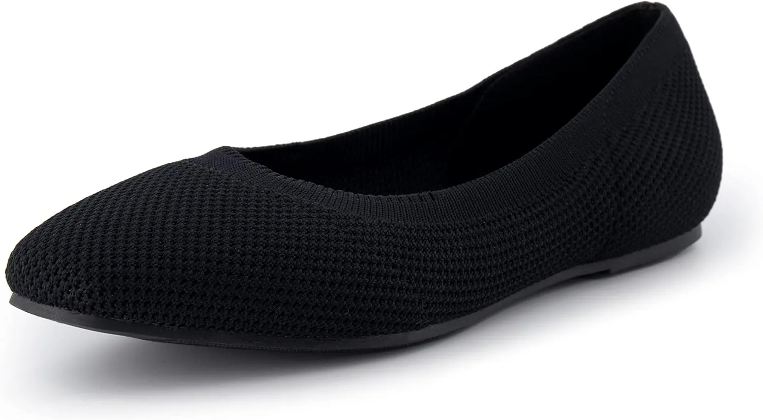 CUSHIONAIRE Selfie Women's Dressy Work Knit Flat with  Memory Foam and Wide Widths Available