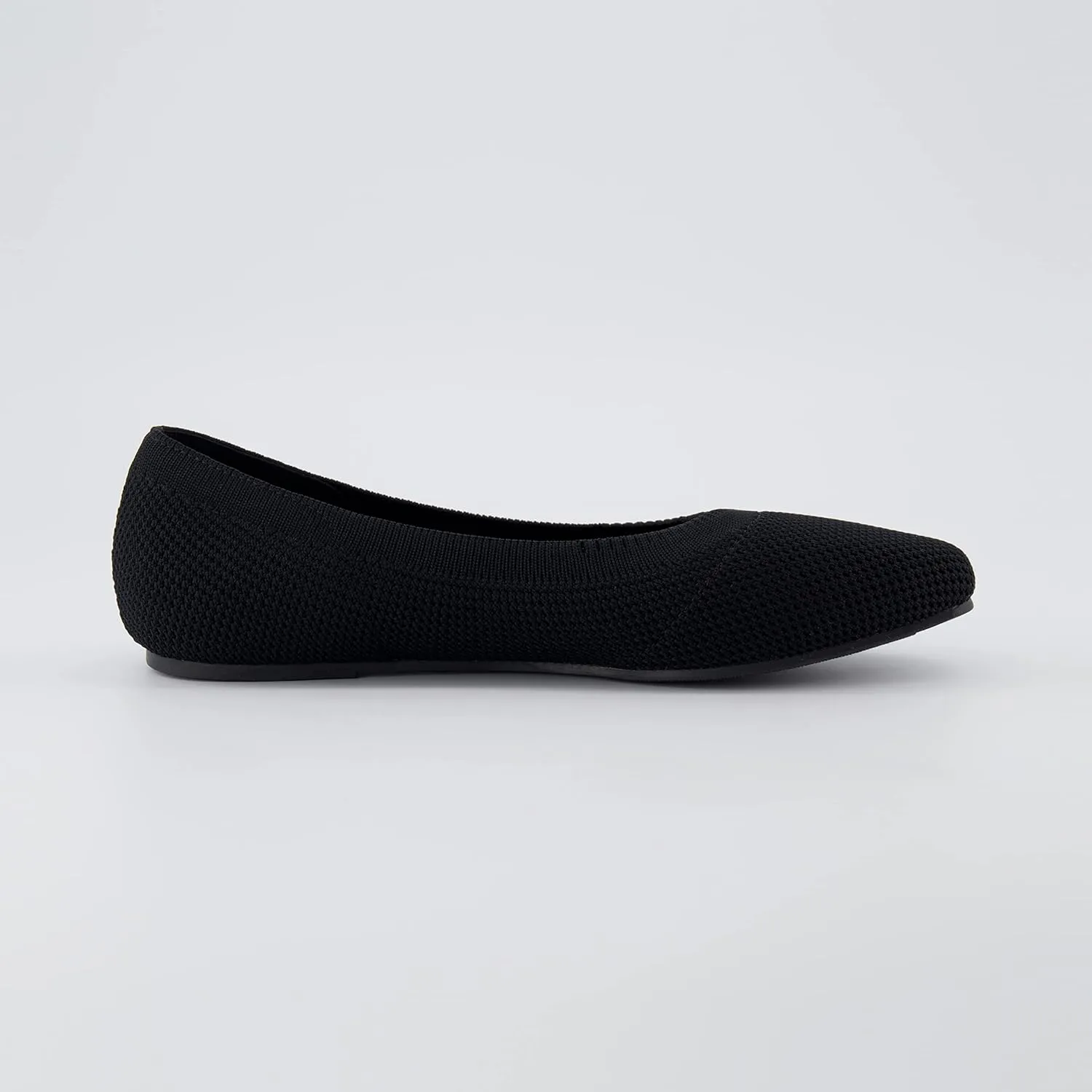 CUSHIONAIRE Selfie Women's Dressy Work Knit Flat with  Memory Foam and Wide Widths Available