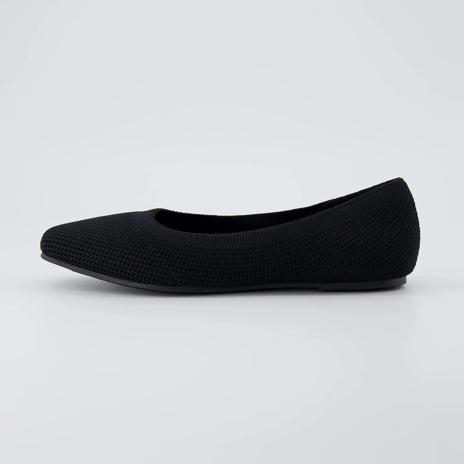 CUSHIONAIRE Selfie Women's Dressy Work Knit Flat with  Memory Foam and Wide Widths Available