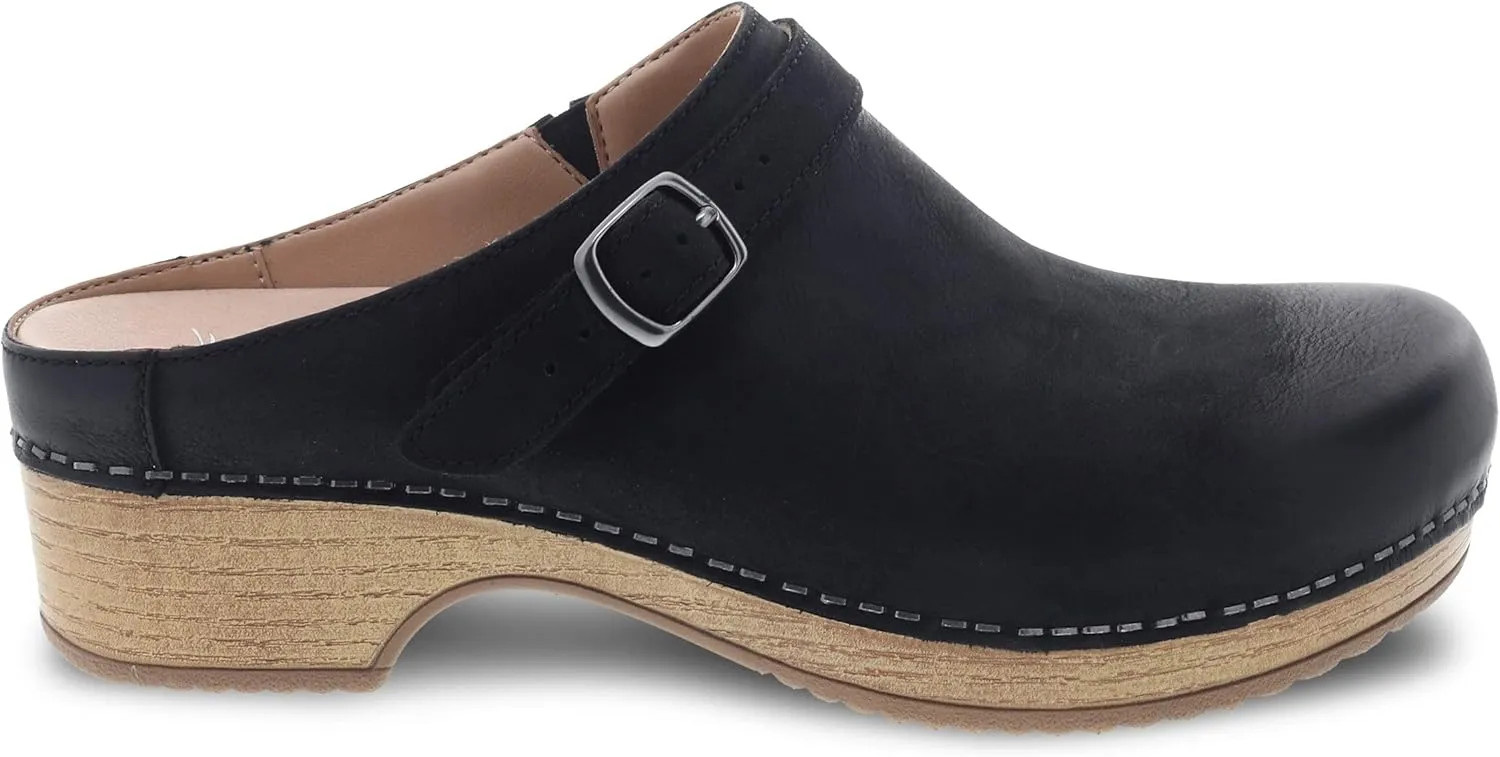 Dansko Berry Slip-On Mule Clogs for Women - Memory Foam and Arch Support for All -Day Comfort and Support