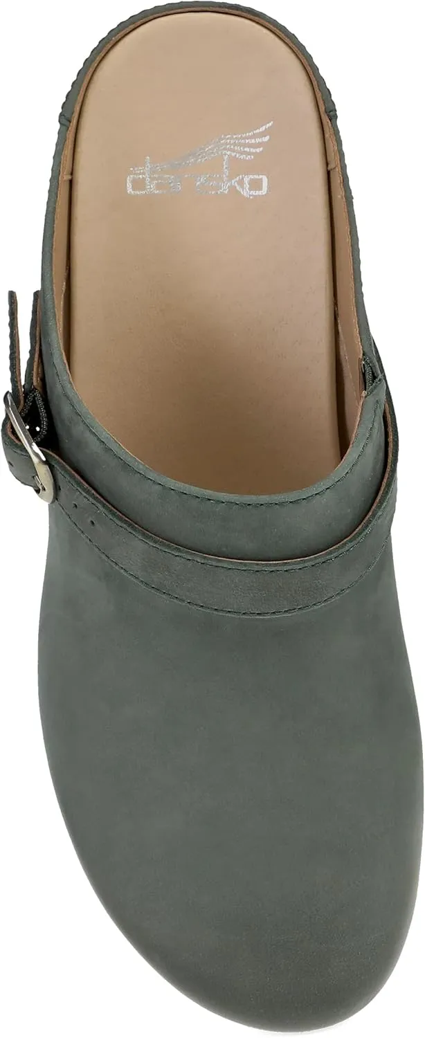 Dansko Berry Slip-On Mule Clogs for Women - Memory Foam and Arch Support for All -Day Comfort and Support
