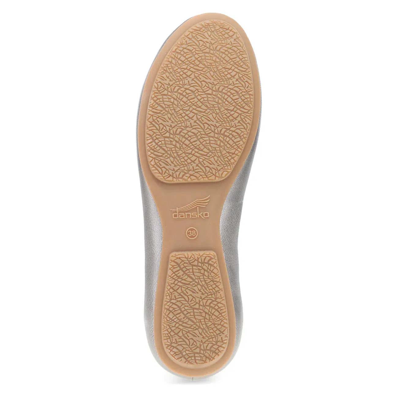 DANSKO MOLLIE PEWTER BALLET FLAT