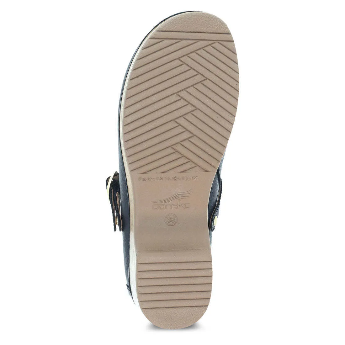 Dansko Women's Britton Black Tumbled 9438501600