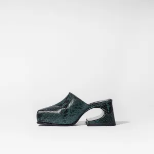 Dekel Green Snake Sassy Mule