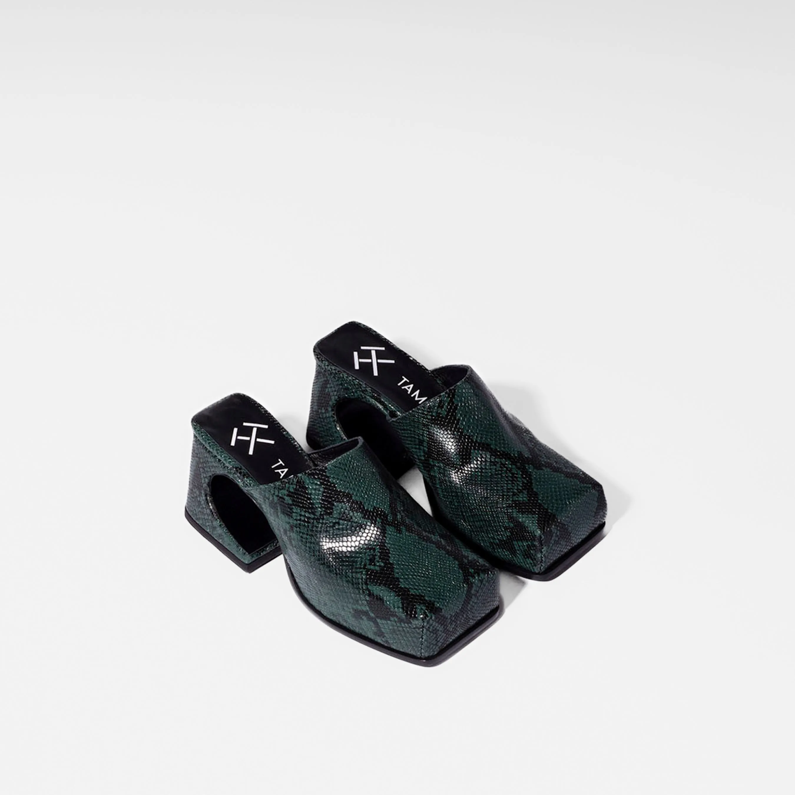 Dekel Green Snake Sassy Mule