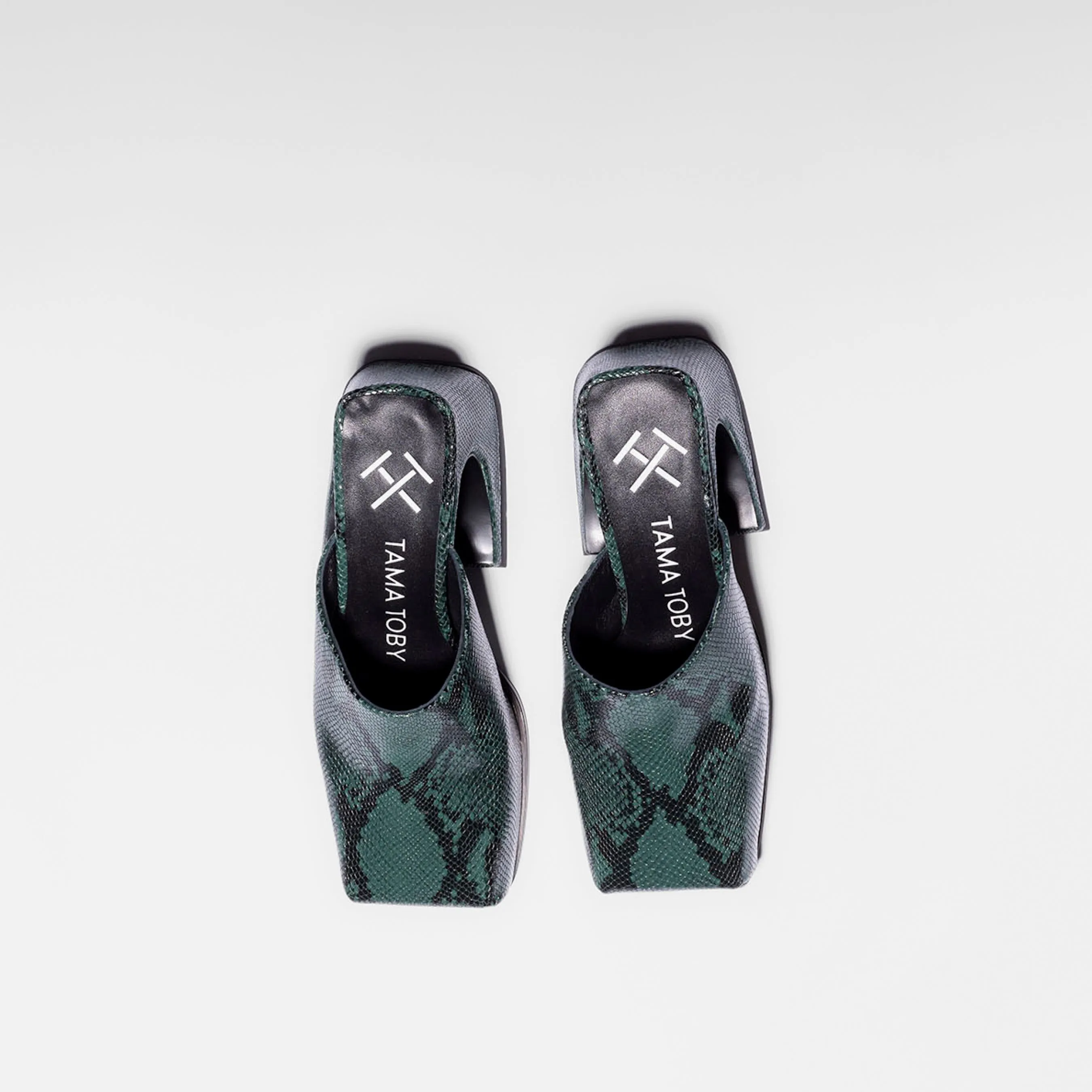 Dekel Green Snake Sassy Mule