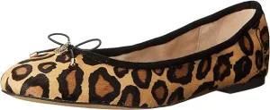 Detail Sam New Rich variety Rounded Felicia Slip On Ballet Flats Toe Edelman Bow Wide Anniversary sale Tan