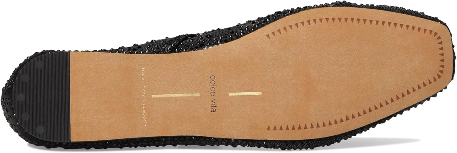 Dolce Vita Women's Reyes Crystal Ballet Flat