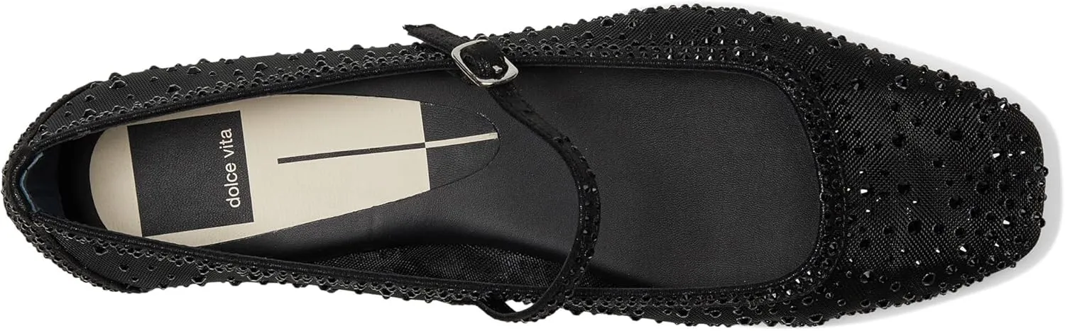 Dolce Vita Women's Reyes Crystal Ballet Flat