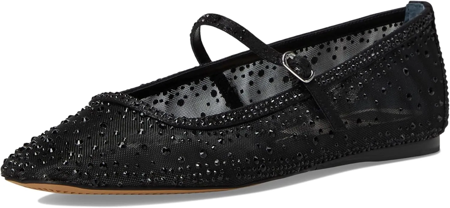 Dolce Vita Women's Reyes Crystal Ballet Flat