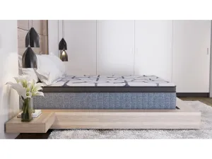 Dreamstage Value Amethyst Euro Top 15" Plush Grey California King Mattress