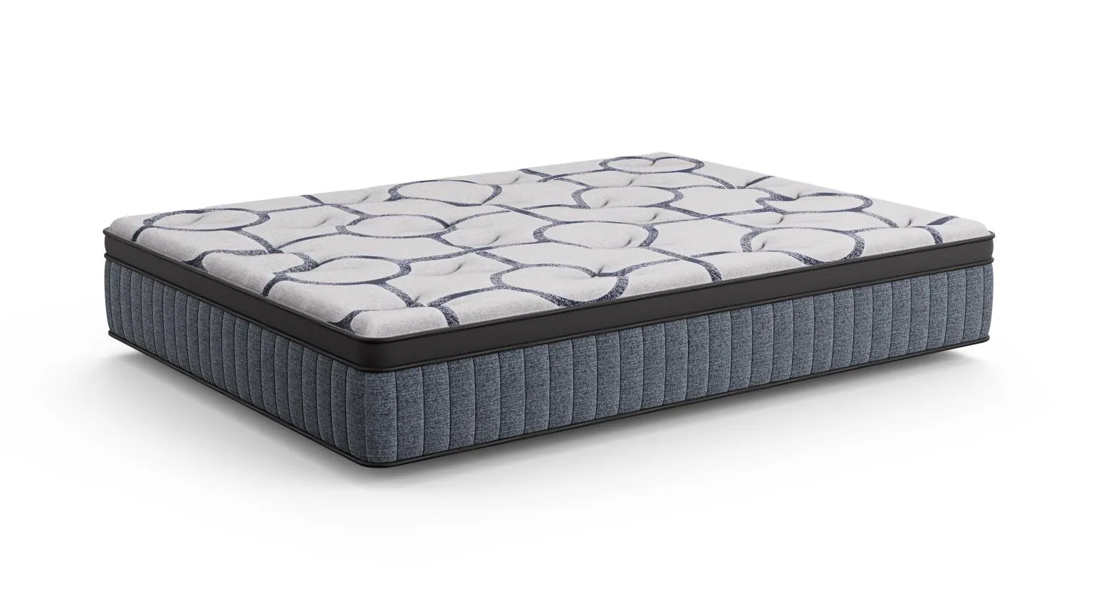 Dreamstage Value Amethyst Euro Top 15" Plush Grey California King Mattress