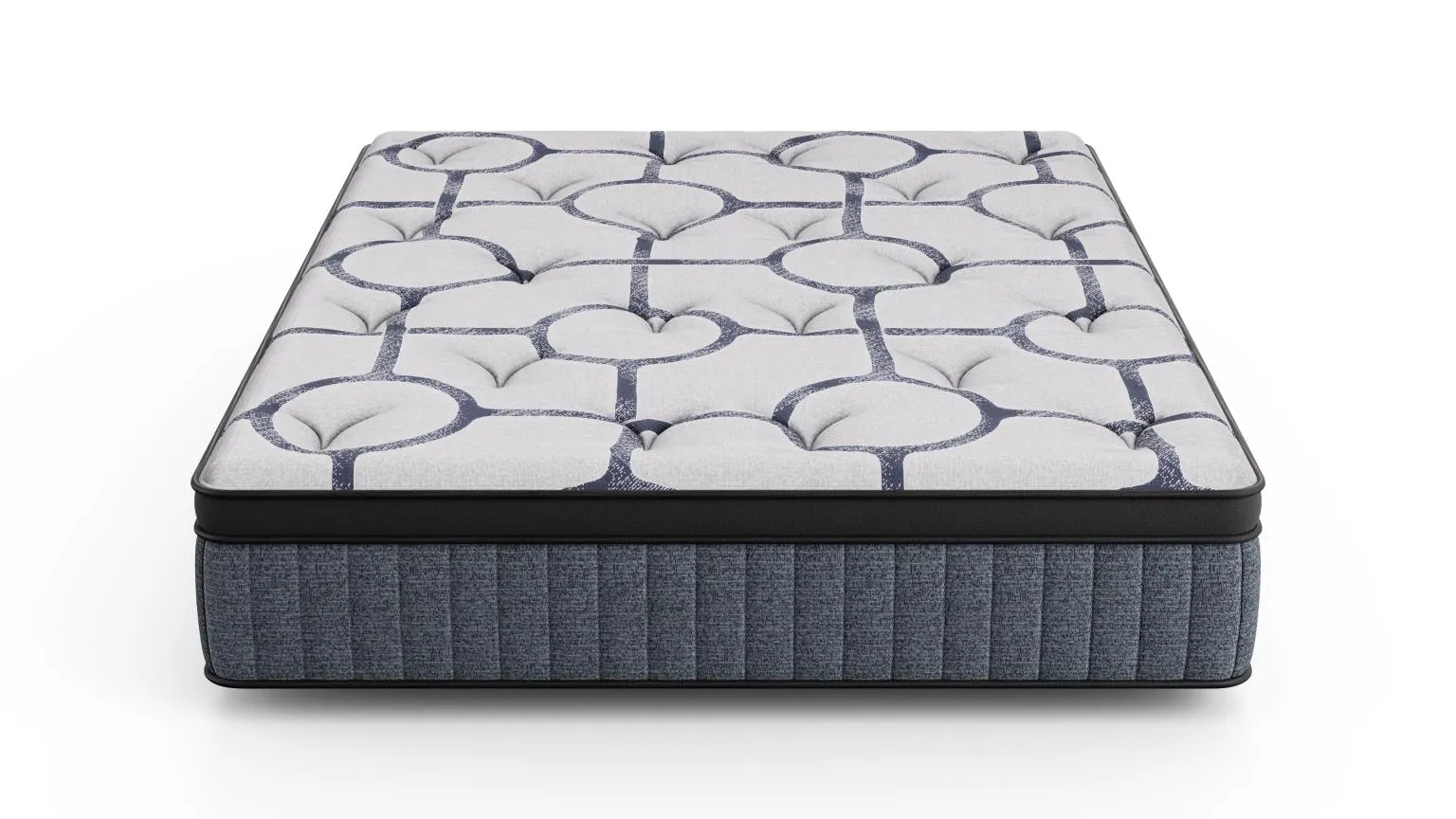 Dreamstage Value Amethyst Euro Top 15" Plush Grey California King Mattress