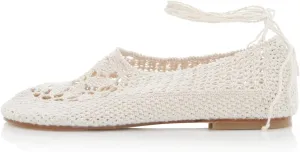 Dsevht Mesh Ballet Flats Shoes for Women Slip On Ballerina Shoes Round Toe Comfortable Casual Work Dress Flats Shoes