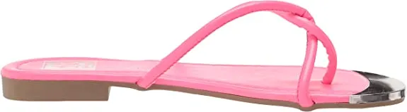 DV Dolce Vita Women's Penni Flip-Flop, Fuchsia, 6