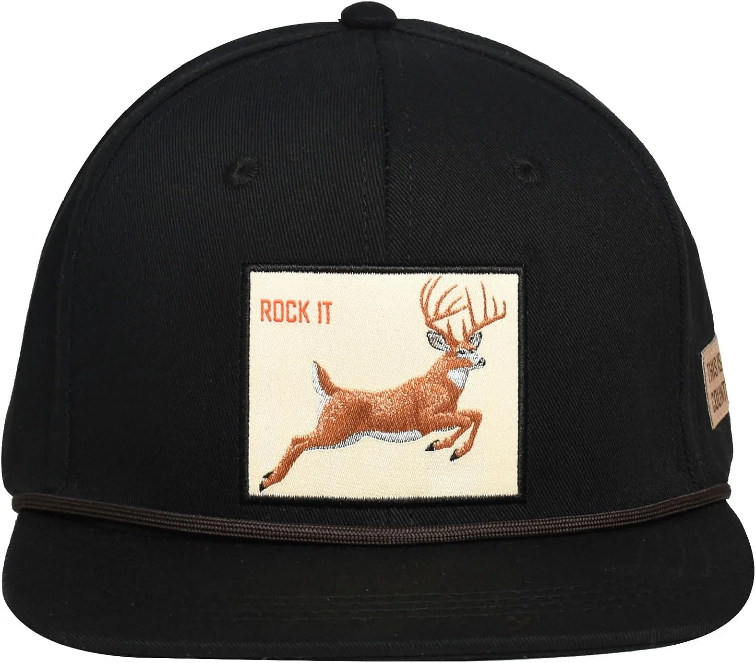 EDTREK Elite Youth Country Hat for Big Kids - Boys Snapback Hat with Flat Brim