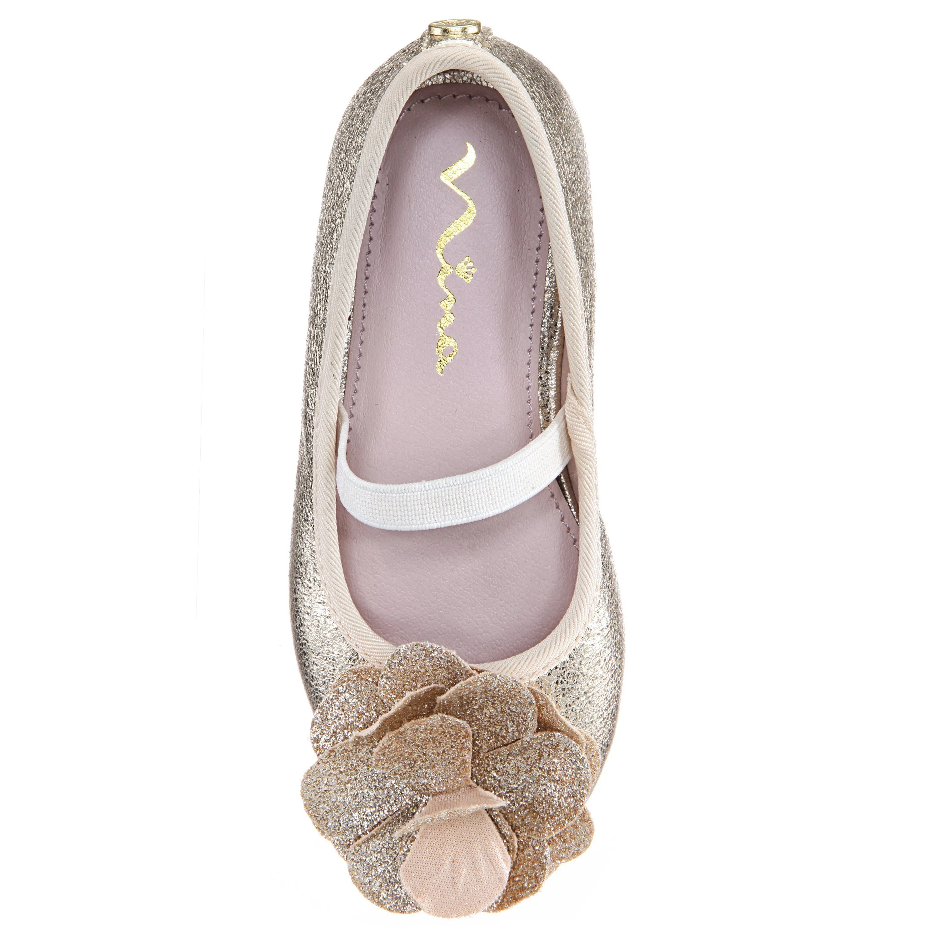 ESTELA-TODDLER-PLATINO METALLIC