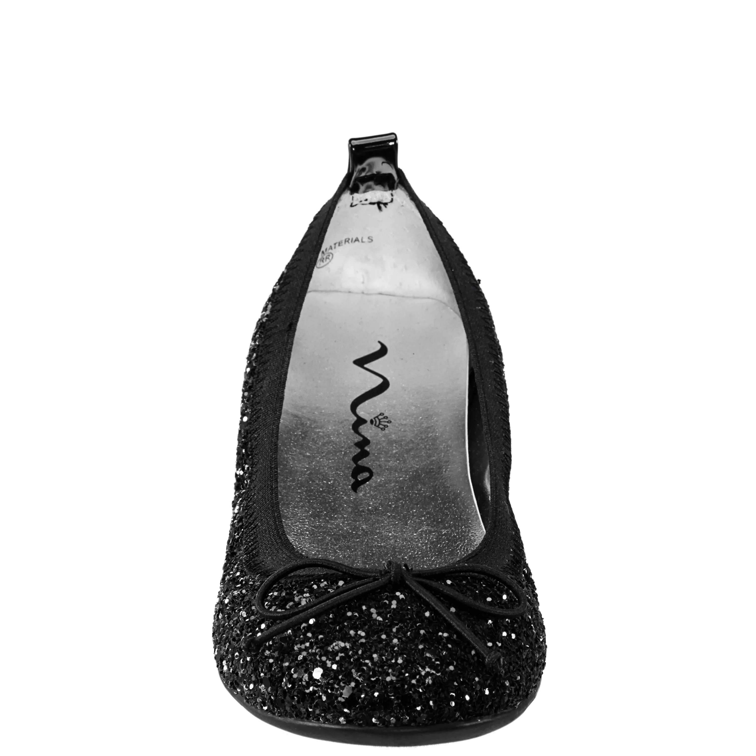 ESTHER-BLACK CHUNKY GLITTER