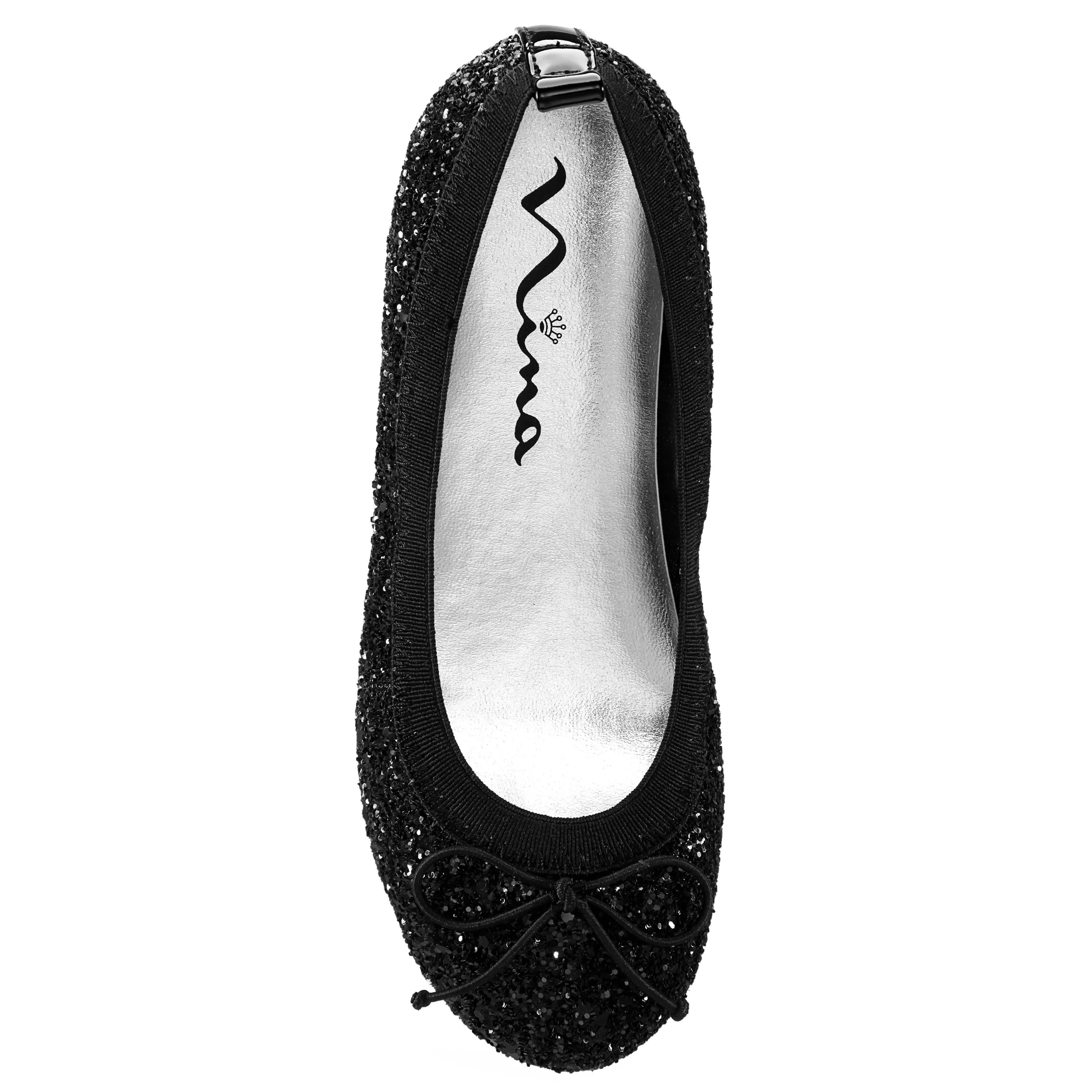 ESTHER-BLACK CHUNKY GLITTER