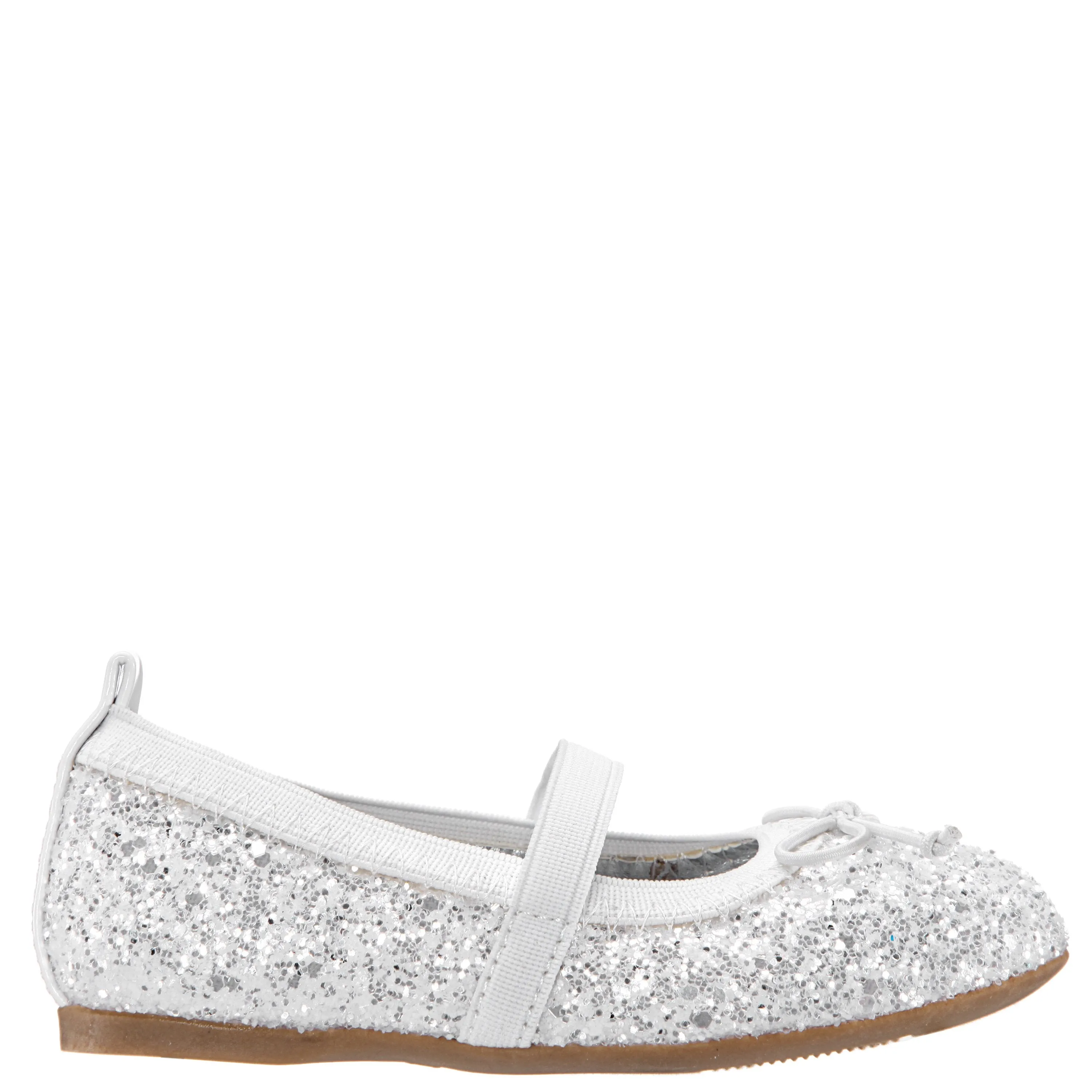 ESTHER-TODDLER-WHITE CHUNKY GLITTER
