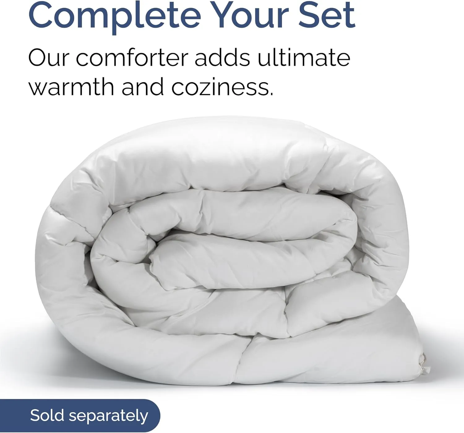 Extra Deep Twin Sheet Set - 4 Piece Breathable & Cooling Sheets - Hotel Luxury Bedding Set with 18-24 Inch Extra Deep Pockets - Easy Fit - Super Soft, Wrinkle Free and Comfy - Steel Blue, Twin Size