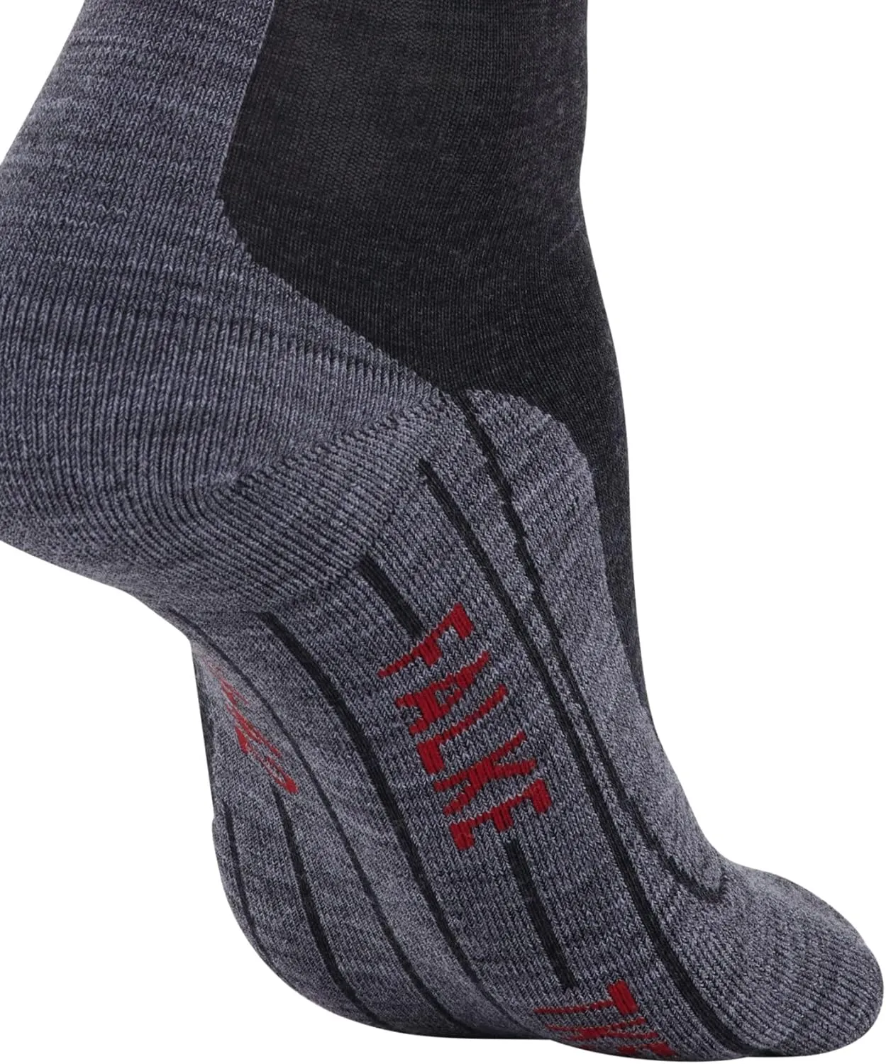FALKE Men's TK5 Wander Hiking Socks, Crew Length, Light Padding, Athletic Sock, Breathable Quick Dry, Merino Wool, 1 Pair
