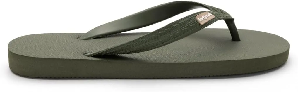 Feelgoodz Women's Classicz Core Natural Rubber Flip Flops