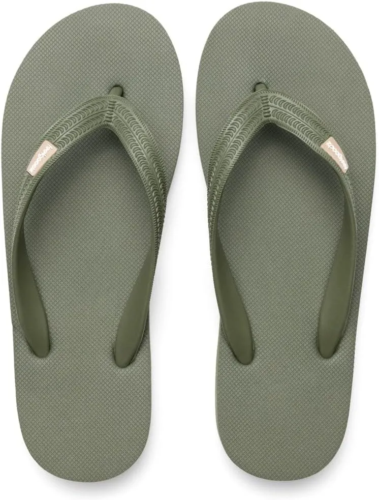 Feelgoodz Women's Classicz Core Natural Rubber Flip Flops