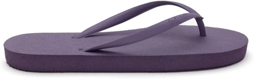 Feelgoodz Women's Slimz Core Natural Rubber Flip Flops