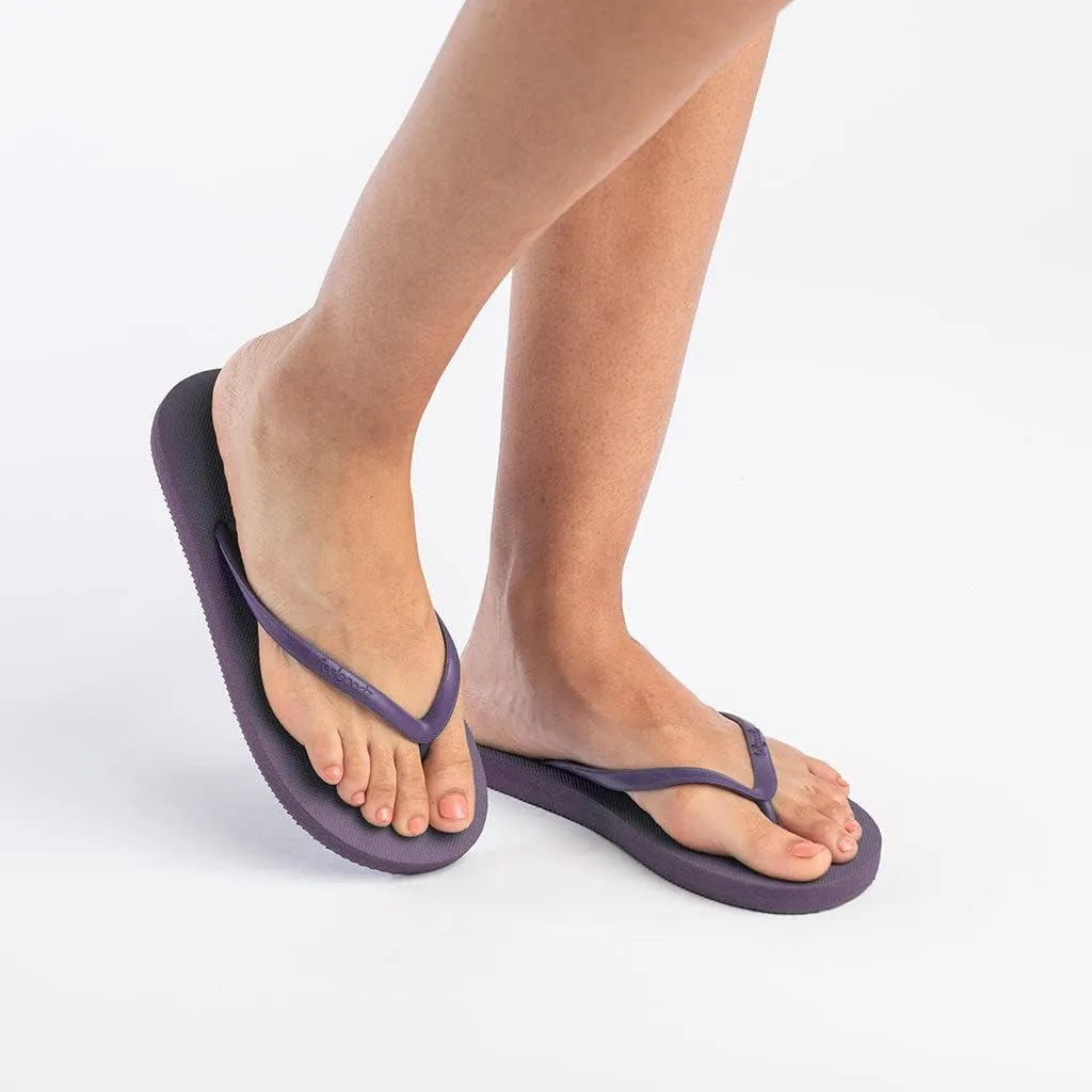 Feelgoodz Women's Slimz Core Natural Rubber Flip Flops