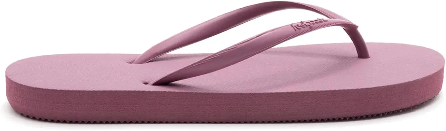 Feelgoodz Women's Slimz Core Natural Rubber Flip Flops