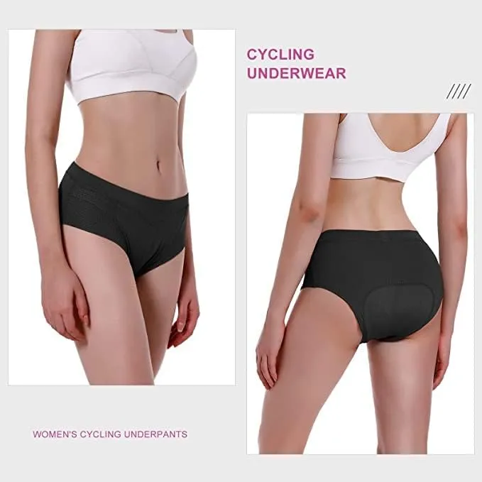 FEIXIANG Cycling Underwear for Women, 4D Padded Bike Bicycle Shorts Cycle Biking Riding Undershorts MTB Mountain