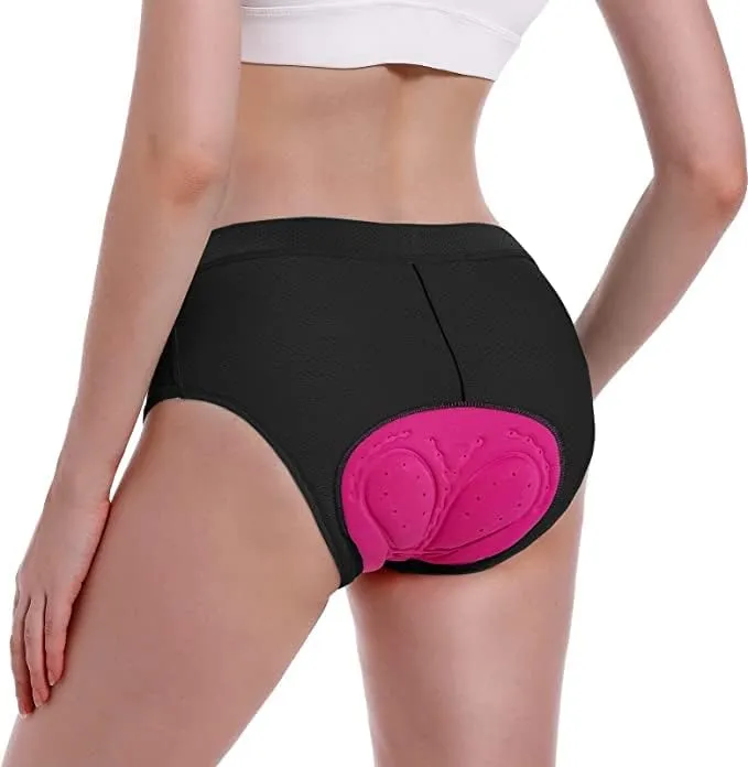 FEIXIANG Cycling Underwear for Women, 4D Padded Bike Bicycle Shorts Cycle Biking Riding Undershorts MTB Mountain