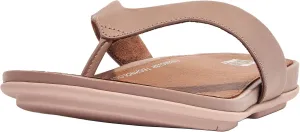 FitFlop EO8137-060 Gracie Leather FLIP-Flops Beige US08
