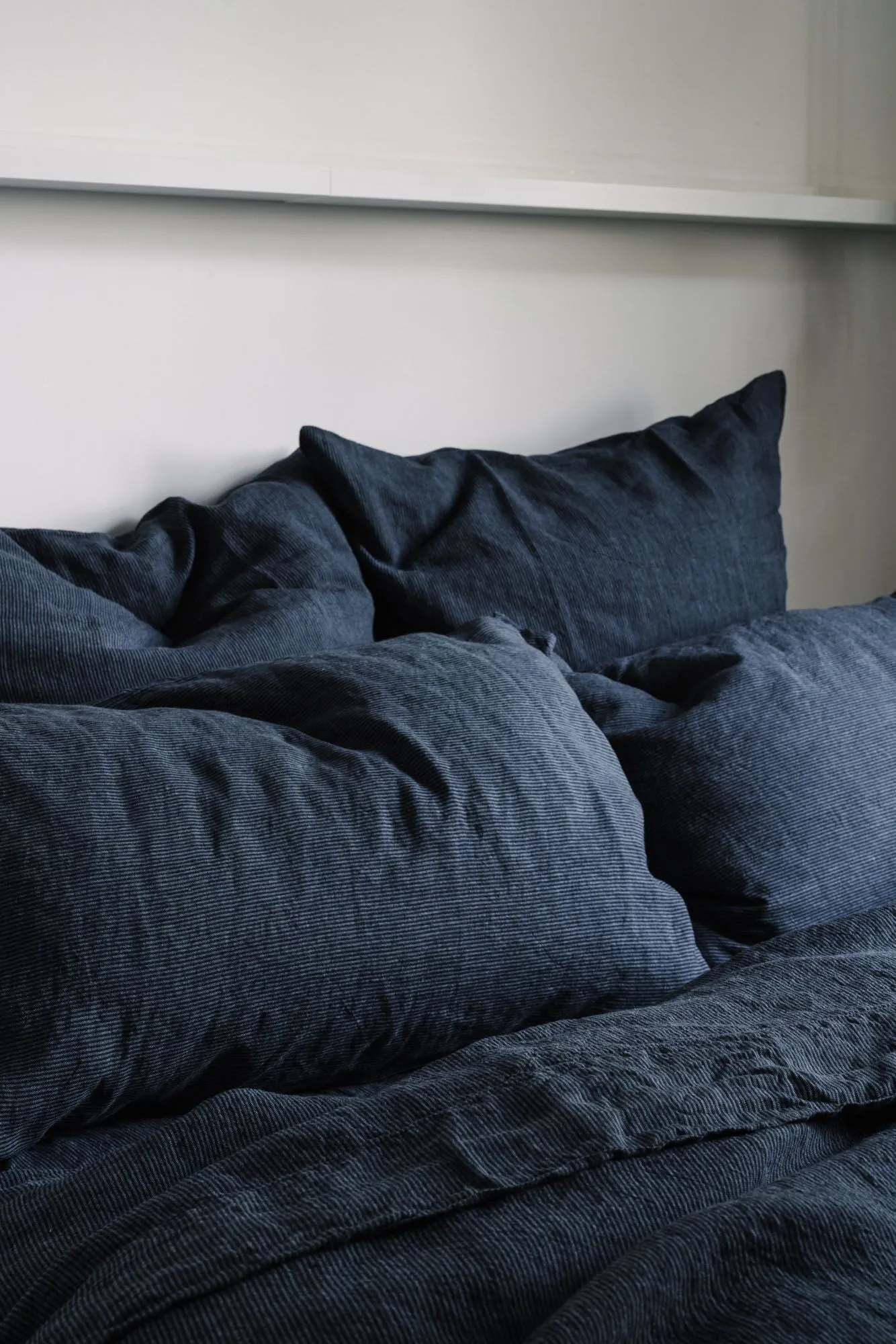 Fitted Sheet in Inkstripe