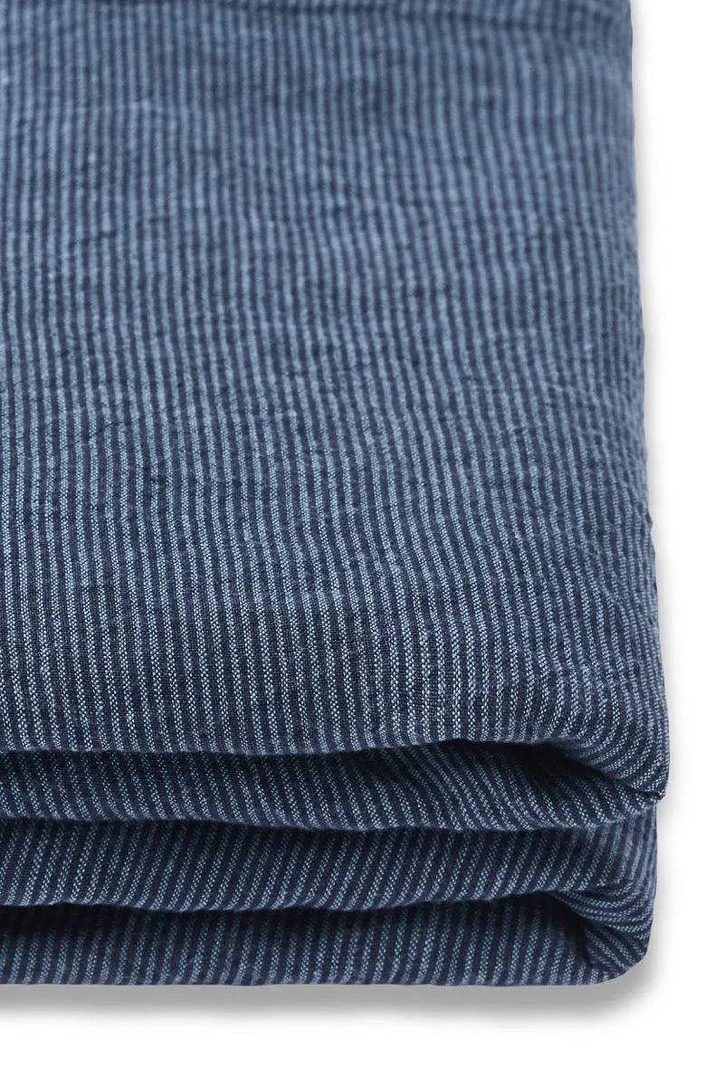 Fitted Sheet in Inkstripe