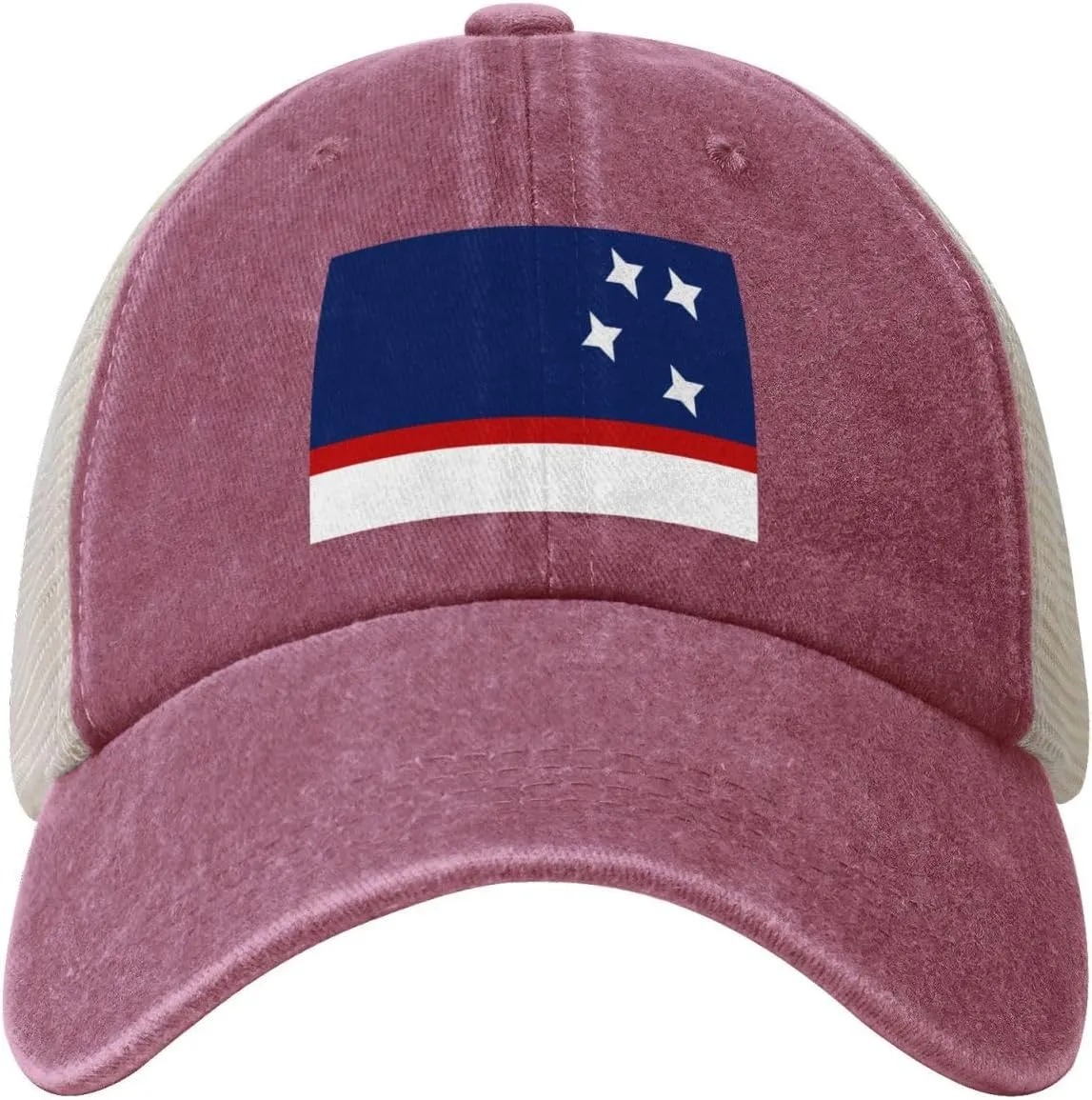 Flag of Patagonia Baseball Cap Women Men Mesh Back Denim Hat Vintage Trucker Hats Dad Caps
